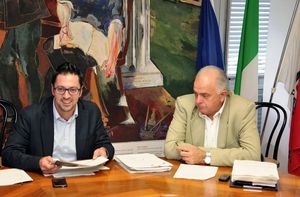 Un momento della conf stampa per illustrare Bilancio di previsione 2015 Un momento della conf stampa per illustrare Bilancio di previsione 2015