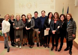 Professioniste Soroptimist Pesaro con Seri e Andreani