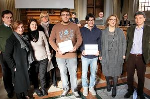 Premiazione degli studenti vincitori