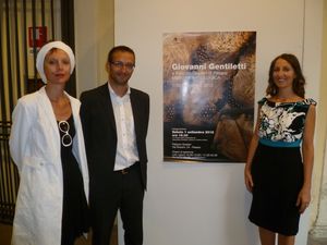 Ricci con Ilaria Gentiletti e Jaqueline Ceresoli