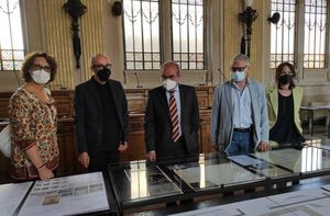 Mostra Le carte ritrovate nella Sala Bei della Provincia
