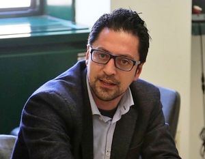 Il presidente della Provincia Daniele Tagliolini