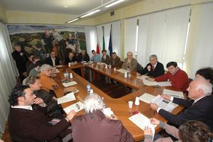 riunione in Provincia