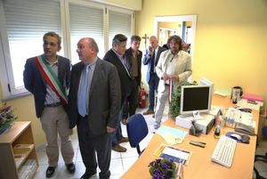 Visita ai locali del Punto Informativo Lavoro